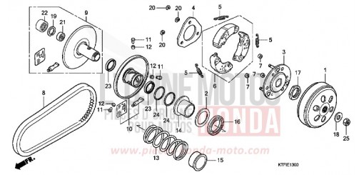 COTE MENE SH125A de 2010